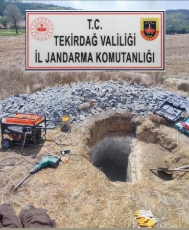 Kaçak kazı yapanlara operasyon: 4 gözaltı
