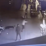 Kafede işlenen çifte cinayet kamerada