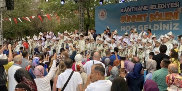 Kağıthane Belediyesi’nin düzenlediği sünnet şöleninde bin çocuk sünnet oldu