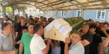 Kazada hayatını kaybeden genç defnedildi