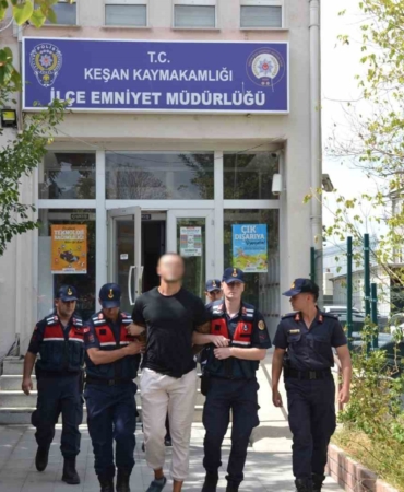 Keşan’da arkadaşını öldüren zanlı tutuklandı