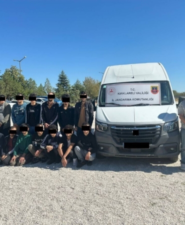 Kırklareli’nde 1 ayda 2 bin 4 kaçak göçmen yakalandı