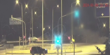 Kırklareli’nde 1 ayda yaşanan trafik kazaları KGYS kameralarına yansıdı