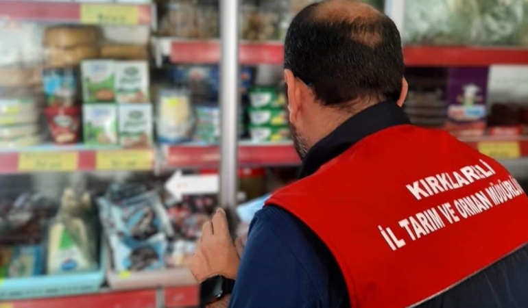 Kırklareli’nde gıda işletmeleri denetlendi