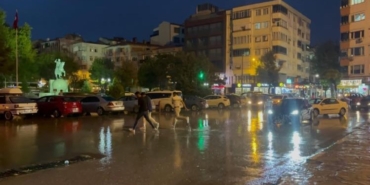 Kırklareli’nde sağanak yağış
