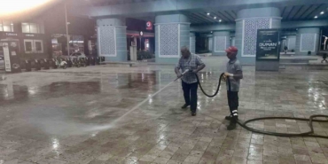 Körfez Belediyesi’nden geniş çaplı temizlik çalışması