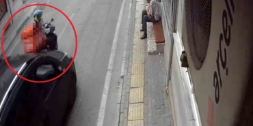 Kurye ölümden döndü