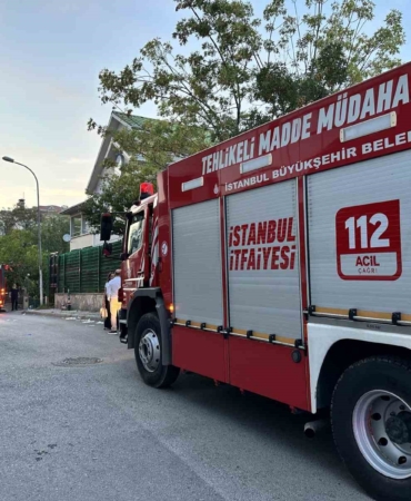 Maltepe’de kimyasal madde paniği: Sokak trafiğe kapatıldı