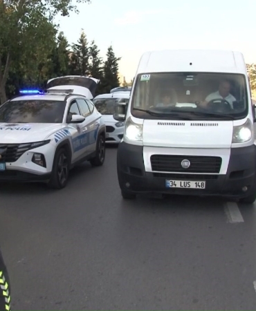 Maltepe’de okul servislerine yönelik yapılan denetimlerde sürücülere 7 bin 268 TL ceza kesildi