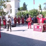 Mehteran Birliği 2024 yılının son gösterisini Yıldız Sarayı’nda gerçekleştirdi