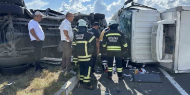 Muratlı Çevreyolu’nda iki araç çarpıştı: 2 yaralı