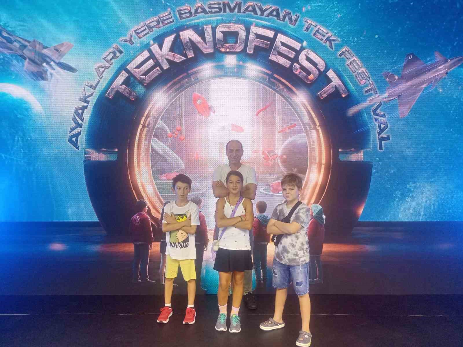 Ortaokul öğrencilerinden TEKNOFEST’te birincilik