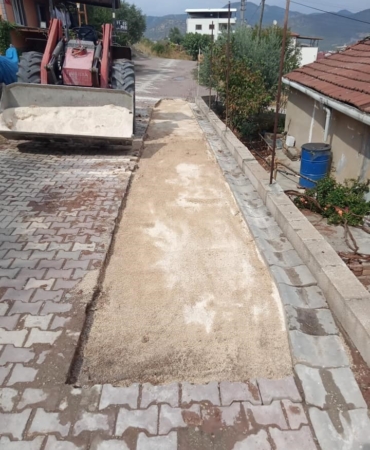 Osmaneli’nde asfalt ve parke çalışmaları yapıldı