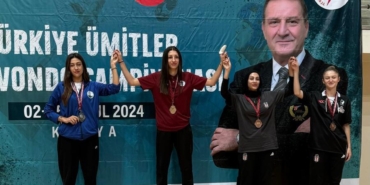 Osmangazili tekvandocu Türkiye ikincisi oldu