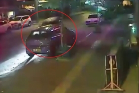 (Özel) Gece park ettiği otomobilini, sabah hasarlı buldu