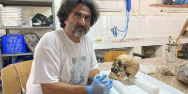 (Özel) Troya kazısında çıkan son Troyalı kafatası ilk kez yüzlendirilecek