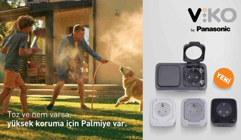 Panasonic, yeni tasarımı Viko Palmiye serisini satışa sundu