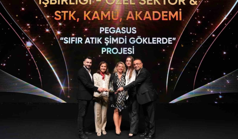 Pegasus’a sürdürülebilir iş ödülü