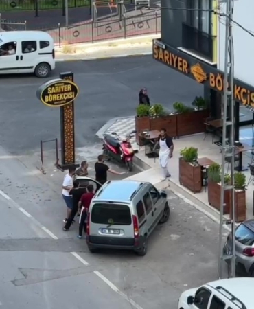 Pendik’te taciz iddiasıyla börekçinin savaşa alanına döndüğü olayda yeni görüntüler ortaya çıktı