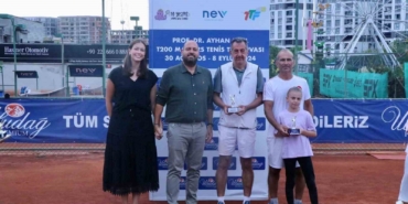 Prof. Dr. Ayhan Kızıl T200 Masters Tenis Turnuvası’nda 7. yılın şampiyonları belli oldu