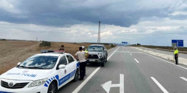 Saray’da trafik denetimleri