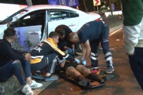 Sarıyer’de alkollü sürücünün kullandığı araç refüje girdi: 2 yaralı