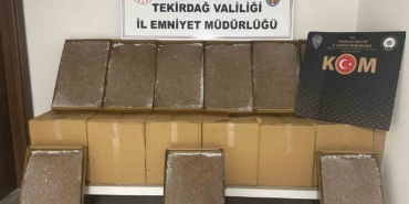 Süleymanpaşa’da 200 bin adet doldurulmuş makaron ele geçirildi