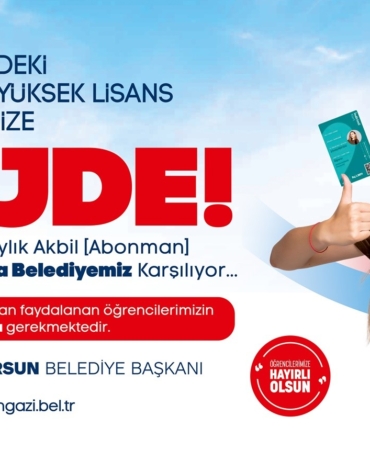 Sultangazi Belediyesi’den gençlere destek