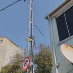 Sultangazi’de önce internet kablolarını ardından bisikleti çalan hırsız kamerada