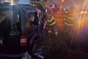 Susurluk’ta trafik kazasında 1 kişi yaralandı