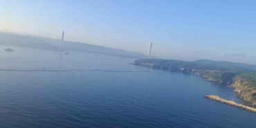 TCG Anadolu Gemisine helikopterle iniş böyle görüntülendi