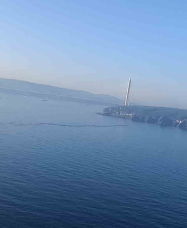 TCG Anadolu Gemisine helikopterle iniş böyle görüntülendi