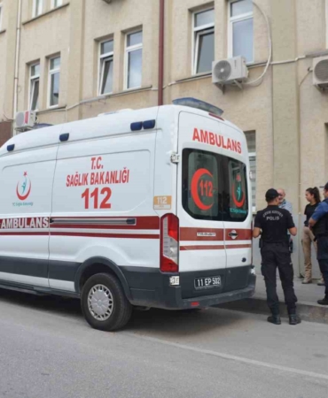 Tekere dolanan elbise kazayı beraberinde getirdi