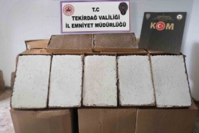 Tekirdağ’da 450 bin makaron ele geçirildi