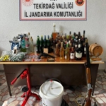 Tekirdağ’da kaçak içki operasyonu: Her yer didik didik arandı