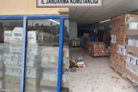 Tekirdağ’da kaçak içki operasyonunda 43 bin 102 şişe şarap ele geçirildi