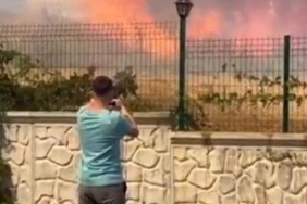 Tekirdağ’da otluk alanda çıkan yangın paniğe neden oldu