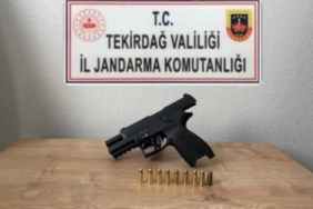 Tekirdağ’da ruhsatsız silah operasyonu