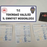 Tekirdağ’da sahte para operasyonu: 23 bin TL sahte para ele geçirildi