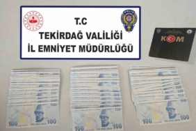 Tekirdağ’da sahte para operasyonu: 23 bin TL sahte para ele geçirildi