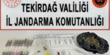 Tekirdağ’da uyuşturucu operasyonları