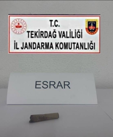 Tekirdağ’da uyuşturucu operasyonları