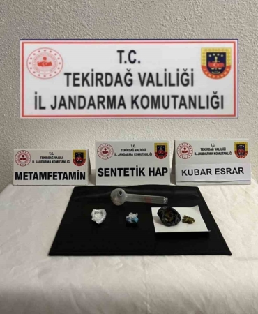 Tekirdağ’da uyuşturucu ve silah operasyonları