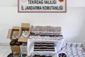 Tekirdağ’da yasa dışı tütün ticareti operasyonu