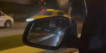 Ters şeride girerek ilerledi, kazaya böyle davetiye çıkardı