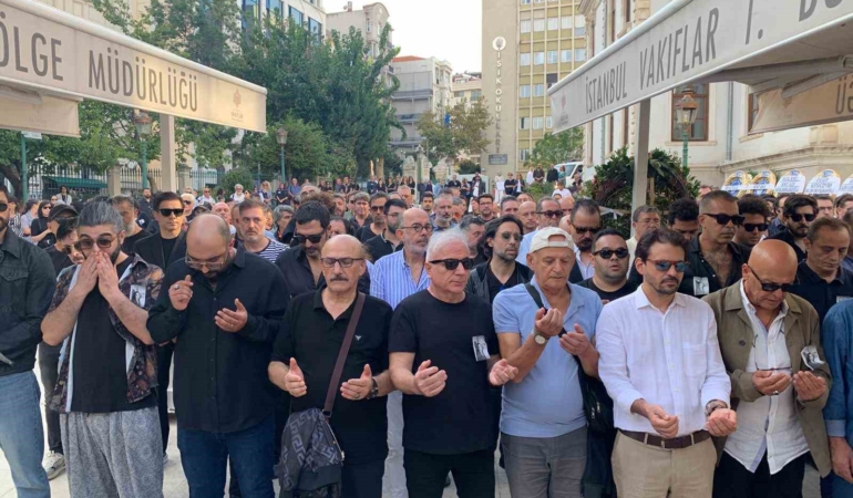 Tomris Giritlioğlu için Teşvikiye Camii’nde cenaze töreni düzenlendi