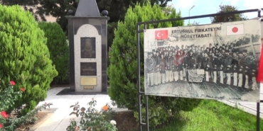 Türk Japon dostluğunun temeli orada atılmıştı: Japon ve Türk bayraklarıyla donatıldı