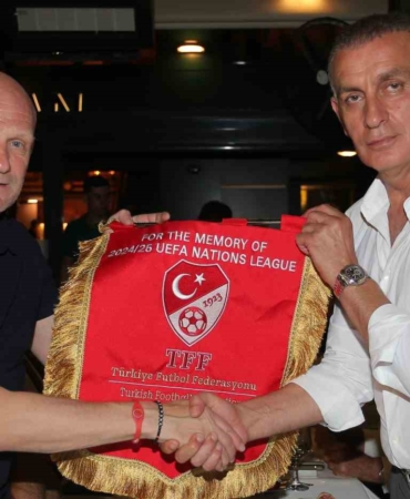 Türkiye - İzlanda resmi maç yemeği düzenlendi
