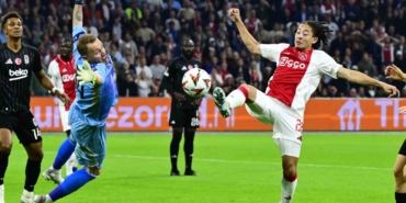 UEFA Avrupa Ligi: Ajax: 1 - Beşiktaş: 0 (İlk yarı)