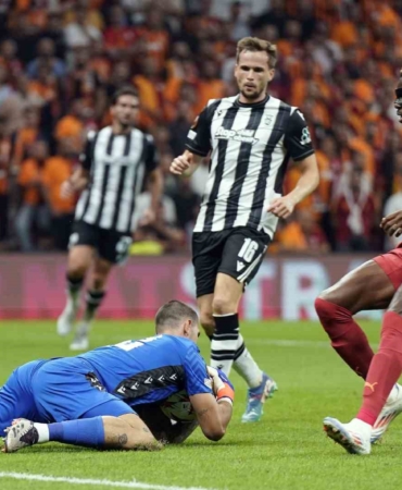 UEFA Avrupa Ligi: Galatasaray: 0 - PAOK: 0 (İlk yarı)